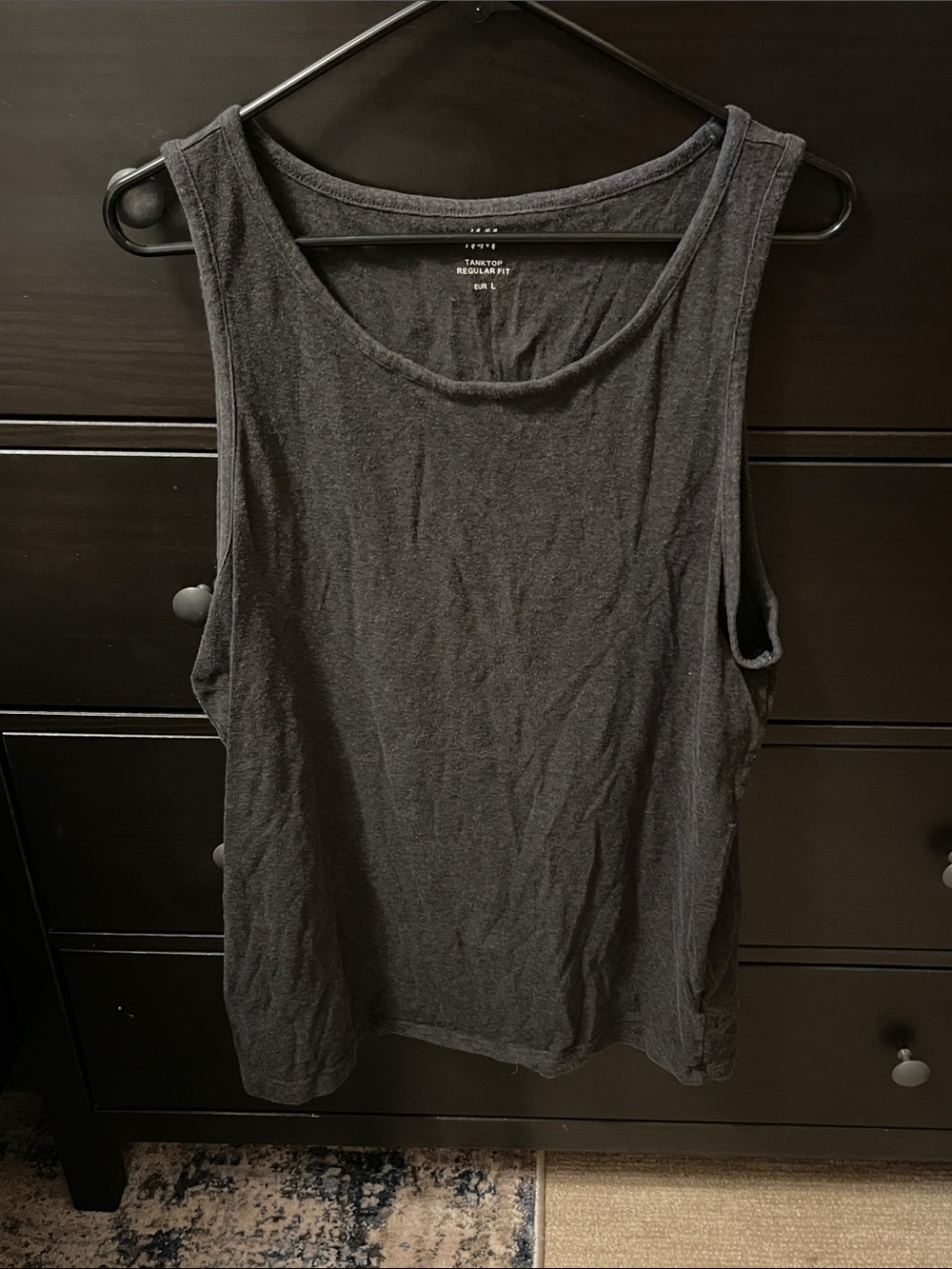 H&M Dark Gray Tank Top